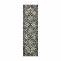 Covington Home Adeline Center Medallion 27"X90" Indoor Rectangular Runner