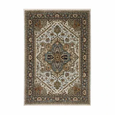 Covington Home Adeline Oriental Medallion Indoor Rectangular Area Rug