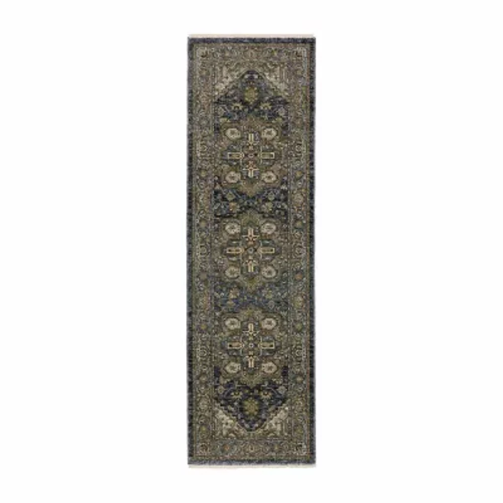 Covington Home Adeline Oriental Medallion 27"X90" Indoor Rectangular Runner