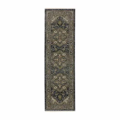 Covington Home Adeline Oriental Medallion 27"X90" Indoor Rectangular Runner