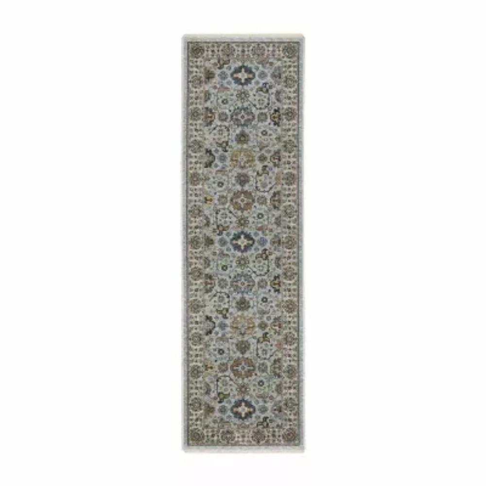 Covington Home Adeline Traditional Medallion 27"X90" Indoor Rectangular Runner