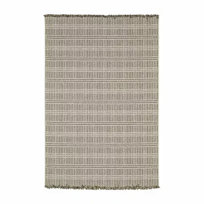 Covington Home Geneva Geometric Lines 39"X60" Indoor Outdoor Rectangular Accent Rug