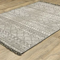 Covington Home Geneva Tribal Inspired 39"X60" Indoor Outdoor Rectangular Accent Rug