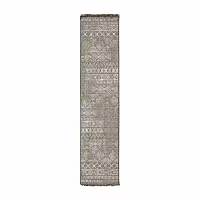 Covington Home Geneva Tribal Inspired 22"X90" Indoor Outdoor Rectangular Runner
