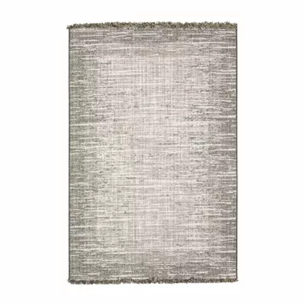 Covington Home Geneva Weathered Textures 39"X60" Indoor Outdoor Rectangular Accent Rug