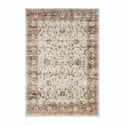 Covington Home Savannah Vintage Bordered Indoor Rectangular Accent Rug