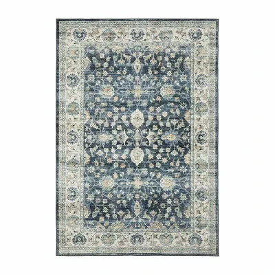 Covington Home Savannah Vintage Bordered Indoor Rectangular Accent Rug