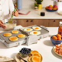 bella Fold & Store Dual Temp Griddle, Fits-anywhere™ kitchenware