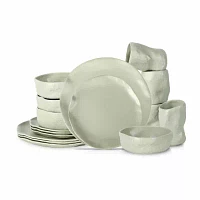 Stone by Mercer Project Atik 16-pc. Stoneware Dinnerware Set