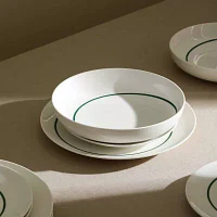 Stone + Lain Luna 24-pc. Porcelain Dinnerware Set