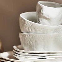 Stone by Mercer Project Atik -pc. Stoneware Dinnerware Set