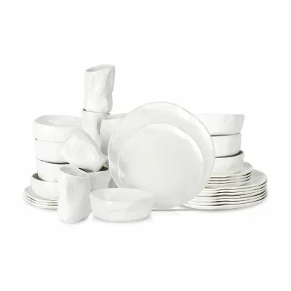 Stone by Mercer Project Atik -pc. Stoneware Dinnerware Set