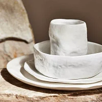 Stone by Mercer Project Atik -pc. Stoneware Dinnerware Set