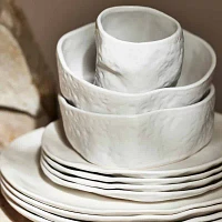 Stone by Mercer Project Atik -pc. Stoneware Dinnerware Set