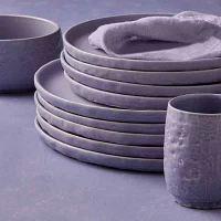 Stone by Mercer Project Shosai Set Of 16-pc. Stoneware Dinnerware Set