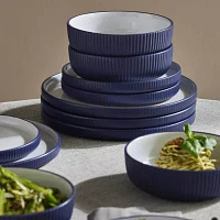 Christian Siriano New York Laro 24-pc. Stoneware Dinnerware Set