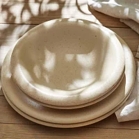 Stone + Lain Aro 12-pc. Stoneware Dinnerware Set