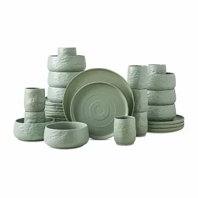 Stone by Mercer Project Shosai -pc. Stoneware Dinnerware Set