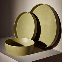 Stone by Mercer Project Modan 12-pc. Stoneware Dinnerware Set