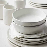 Stone by Mercer Project Hekonda -pc. Stoneware Dinnerware Set