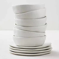 Stone by Mercer Project Hekonda -pc. Stoneware Dinnerware Set