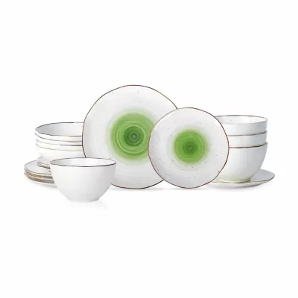 Christian Siriano New York Luna 16-pc. Porcelain Dinnerware Set