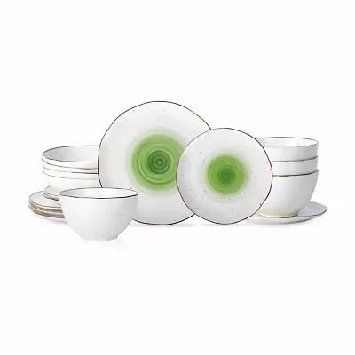 Christian Siriano New York Luna 16-pc. Porcelain Dinnerware Set