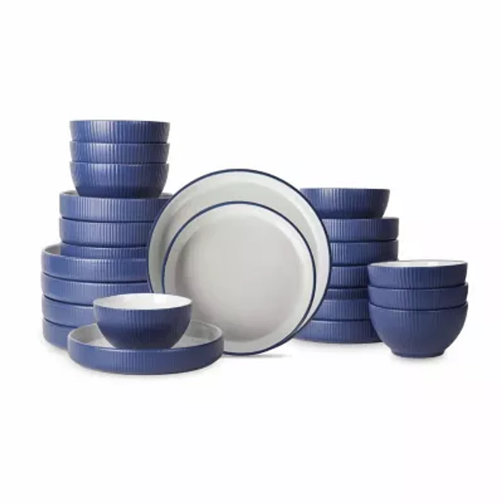 Christian Siriano New York Larosso 16-pc. Stoneware Dinnerware Set