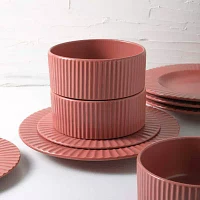 Christian Siriano New York Lusso32-pc. Stoneware Dinnerware Set