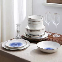 Christian Siriano New York Luna 16-pc. Stoneware Dinnerware Set