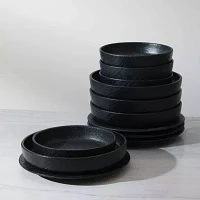 Stone + Lain Senso 24-pc. Bone China Dinnerware Set