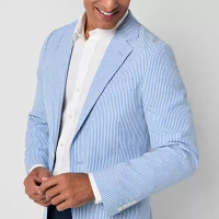 Stafford Mens Classic Fit Seersucker Sport Coat