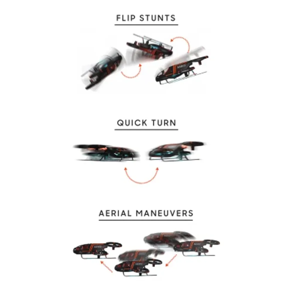 Sharper Image Rechargeable LED Aero Stunt Drone