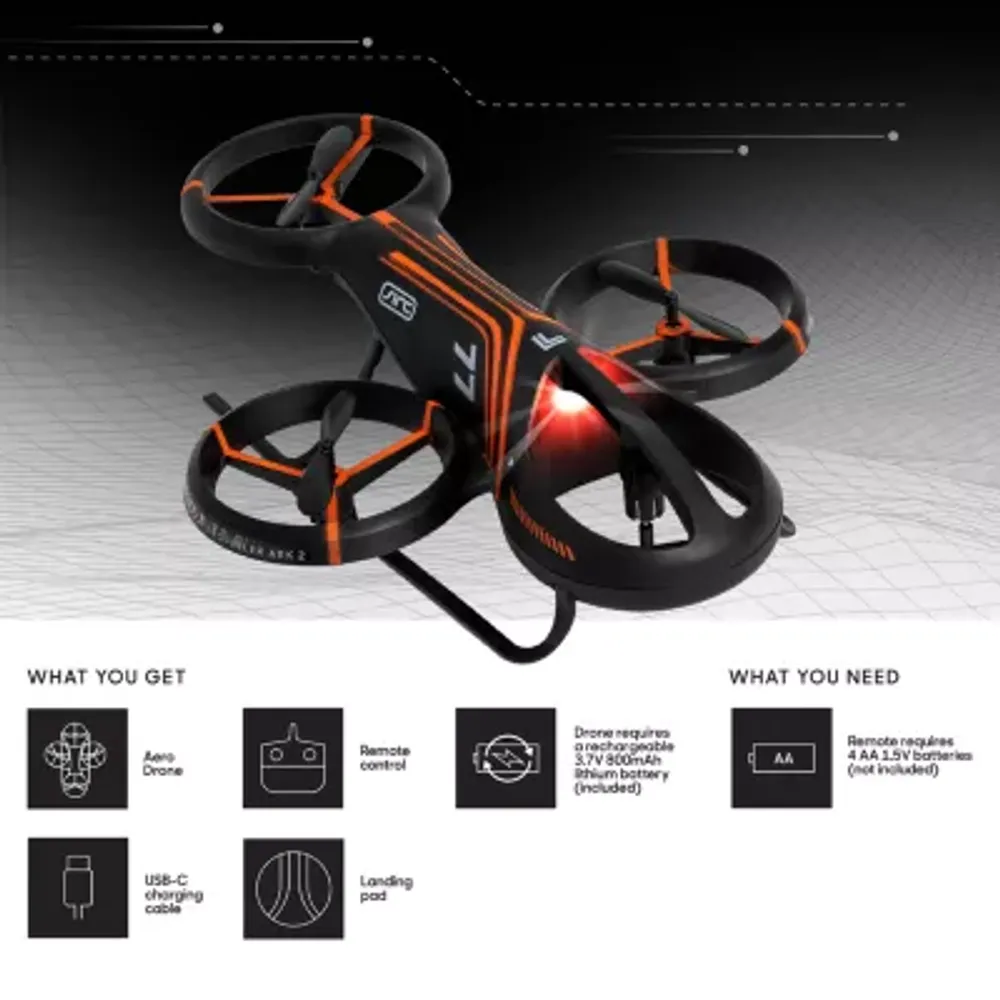 Sharper Image Rechargeable LED Aero Stunt Drone