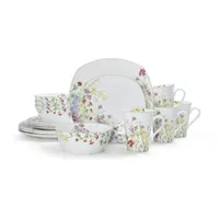 Mikasa Wild Flower 16-pc. Bone China Dinnerware Set