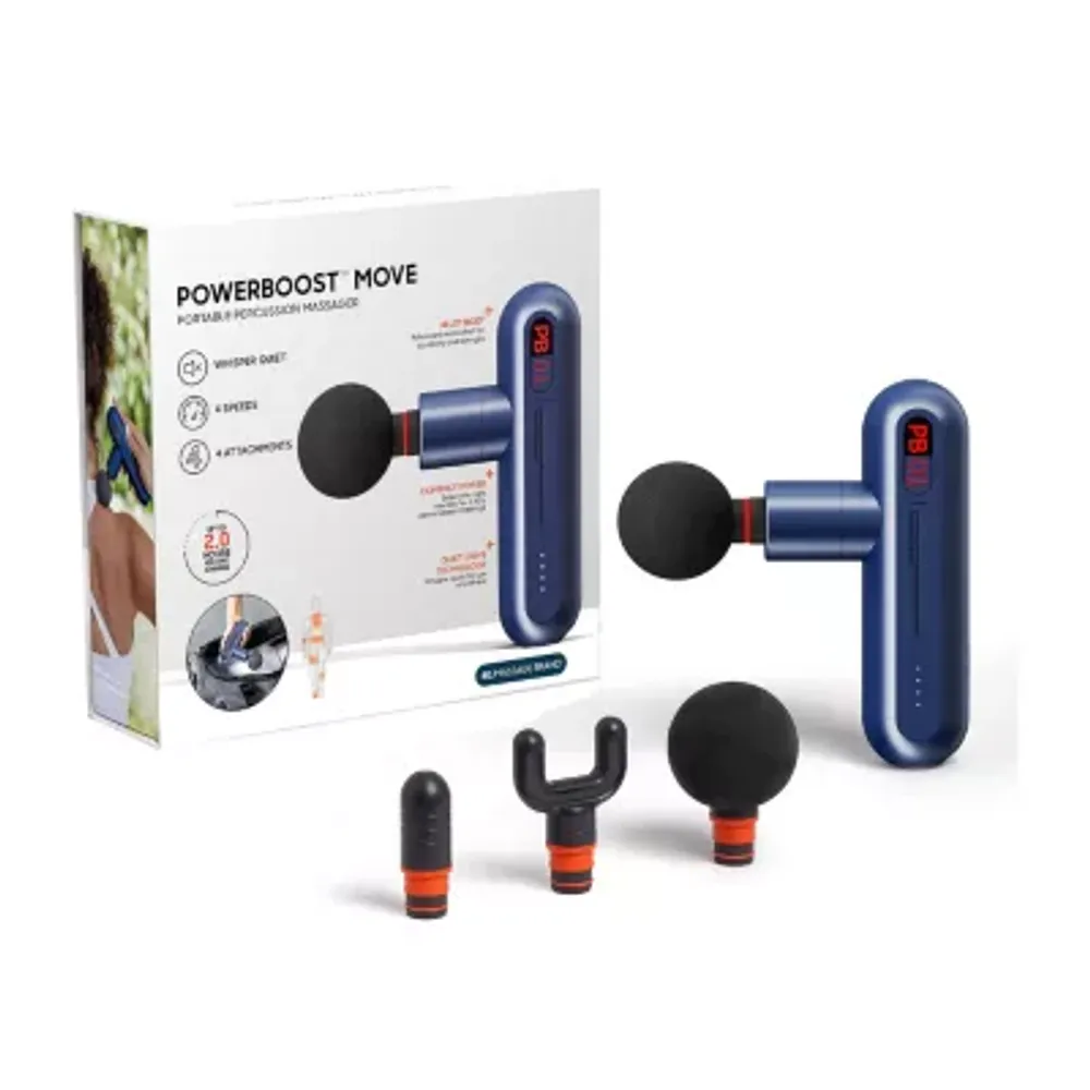 Sharper Image Powerboost Move Deep Tissue Portable Percussion Massager