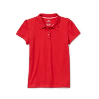 Thereabouts Little & Big Girls Short Sleeve Polo Shirt