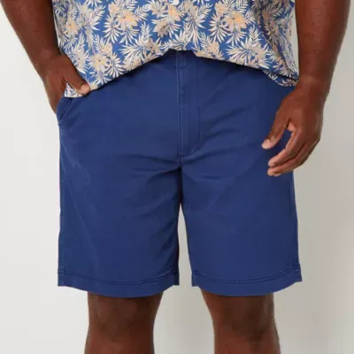 St. John's Bay Big and Tall Mens Stretch Fabric Chino Short