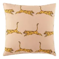 Distant Lands 18x18 Leopard Square Outdoor Pillow