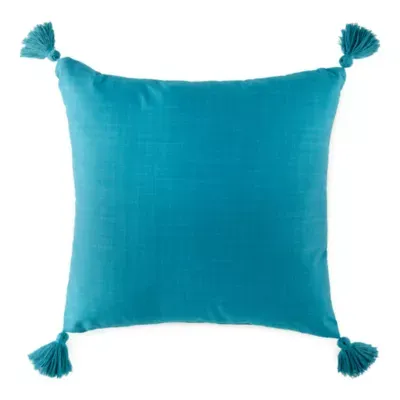 Distant Lands 18x18 Tufted Square Outdoor Pillow