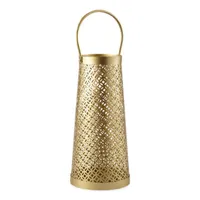 Distant Lands Metal Punch Outdoor Lantern