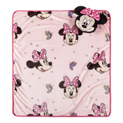 Disney Collection Minnie Butterflies Minnie Mouse Throw