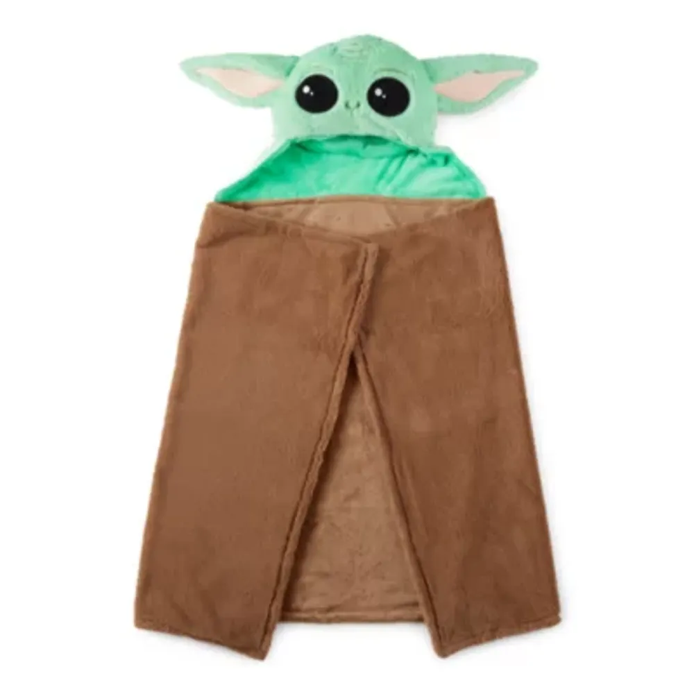 Disney Collection Mandalorian Grogu Star Wars Wearable Blanket