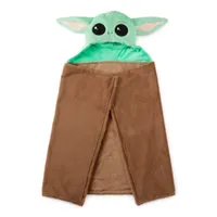 Disney Collection Mandalorian Grogu Star Wars Wearable Blanket