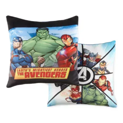 Avengers Square Throw Pillow