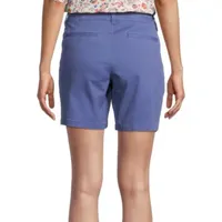 a.n.a Womens 7" Mid Rise Chino Short