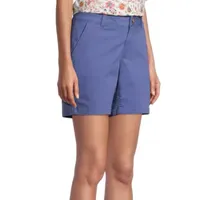 a.n.a Womens 7" Mid Rise Chino Short