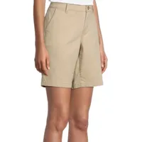 a.n.a Womens 9" Mid Rise Chino Short