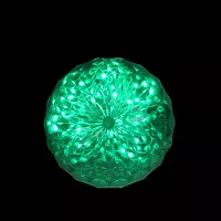 Northlight """6"""" Led Crystal Sphere Outdoor Decoration""" String Lights