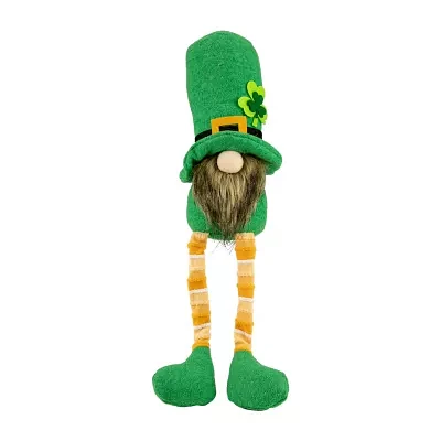 Northlight "17"" Leprechaun With Dangly Legs" St. Patricks Day Gnome